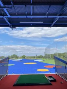 Games for recreation at the golf park