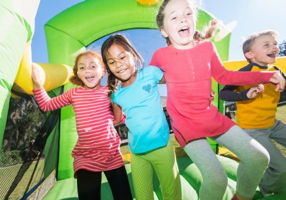 Bouncy Castles at Family Fun Day